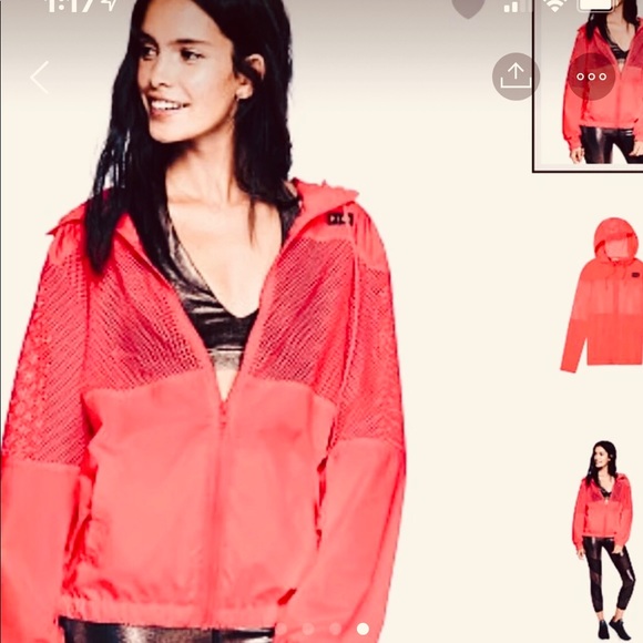 📛❌S O L D ❌📛VS PINK Mesh Anorak Jacket - Picture 6 of 7